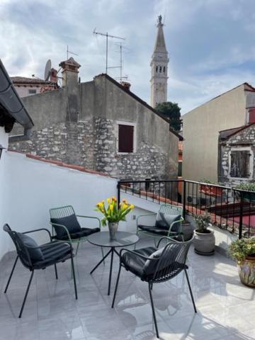 Deluxe Apartment Casa Flores With Sea View & Terrace Rovinj Exterior foto